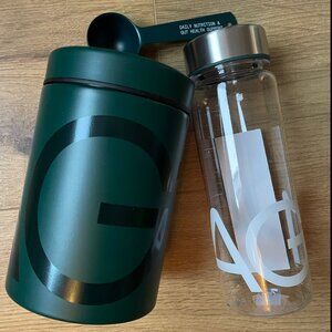 AG1 Canister, metal spoon and bottle NEW